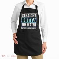 Baptism Funny Outta Water Gifts Idea Apron thumb 2