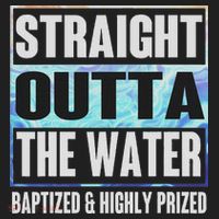 Baptism Funny Outta Water Gifts Idea Beanie thumb 2