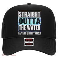 Baptism Funny Outta Water Gifts Idea Hat thumb 0