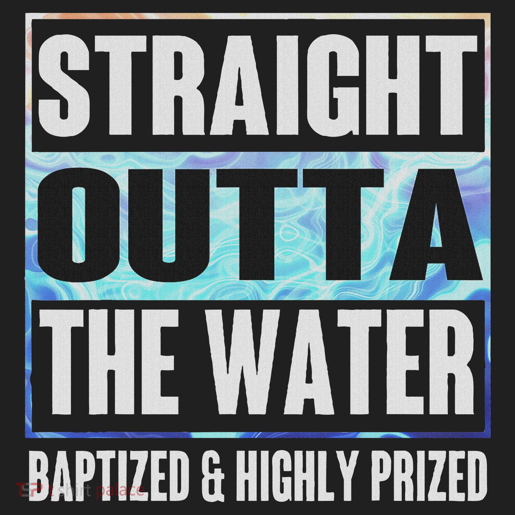 Baptism Funny Outta Water Gifts Idea Hat