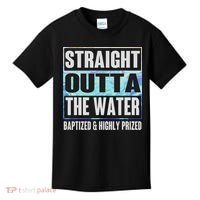 Baptism Funny Outta Water Gifts Idea Kids T-Shirt thumb 0