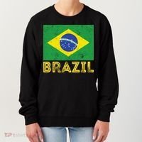 Brazil Flag Pride Graphic Apparel Ordem e Progresso Women's Sweatshirt thumb 0