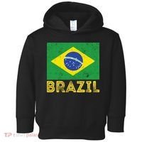 Brazil Flag Pride Graphic Apparel Ordem e Progresso Toddler Hoodie thumb 0