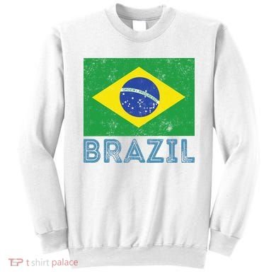 Brazil Flag Pride Graphic Apparel Ordem e Progresso Sweatshirt