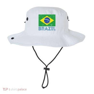 Brazil Flag Pride Graphic Apparel Ordem e Progresso Bucket Hat