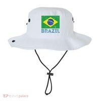 Brazil Flag Pride Graphic Apparel Ordem e Progresso Bucket Hat thumb 0