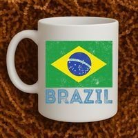 Brazil Flag Pride Graphic Apparel Ordem e Progresso Coffee Mug thumb 2