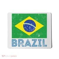 Brazil Flag Pride Graphic Apparel Ordem e Progresso Mousepad thumb 0