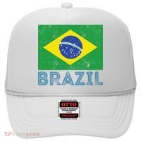 Brazil Flag Pride Graphic Apparel Ordem e Progresso Hat thumb 0