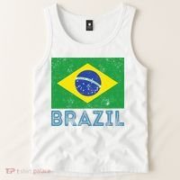 Brazil Flag Pride Graphic Apparel Ordem e Progresso Tank Top thumb 2