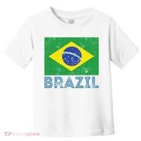 Brazil Flag Pride Graphic Apparel Ordem e Progresso Toddler T-Shirt thumb 0