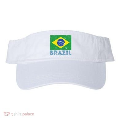 Brazil Flag Pride Graphic Apparel Ordem e Progresso Visor