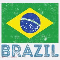 Brazil Flag Pride Graphic Apparel Ordem e Progresso Women's Long Sleeve Shirt thumb 2