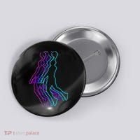Basketball For Player Slam Dunk Teens Button thumb 0