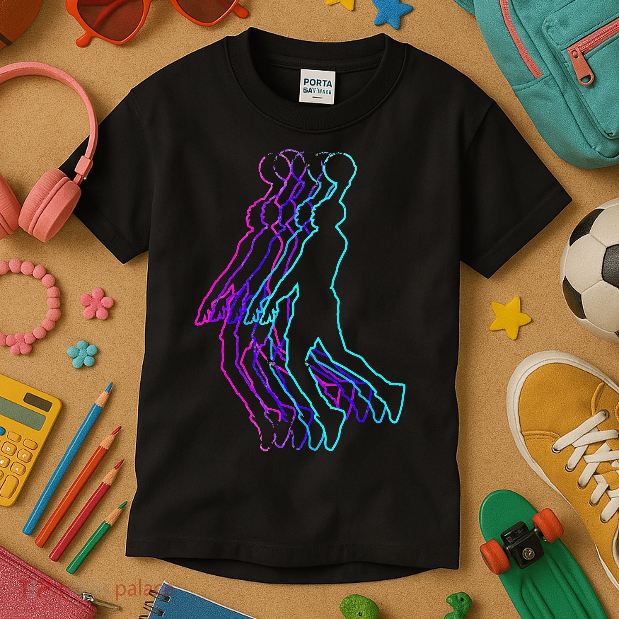 Basketball For Player Slam Dunk Teens Kids T-Shirt