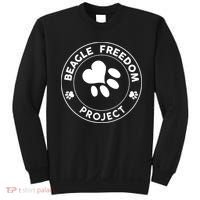 Beagle Freedom Project Rescue Dogs Free The Beagles Sweatshirt thumb 0