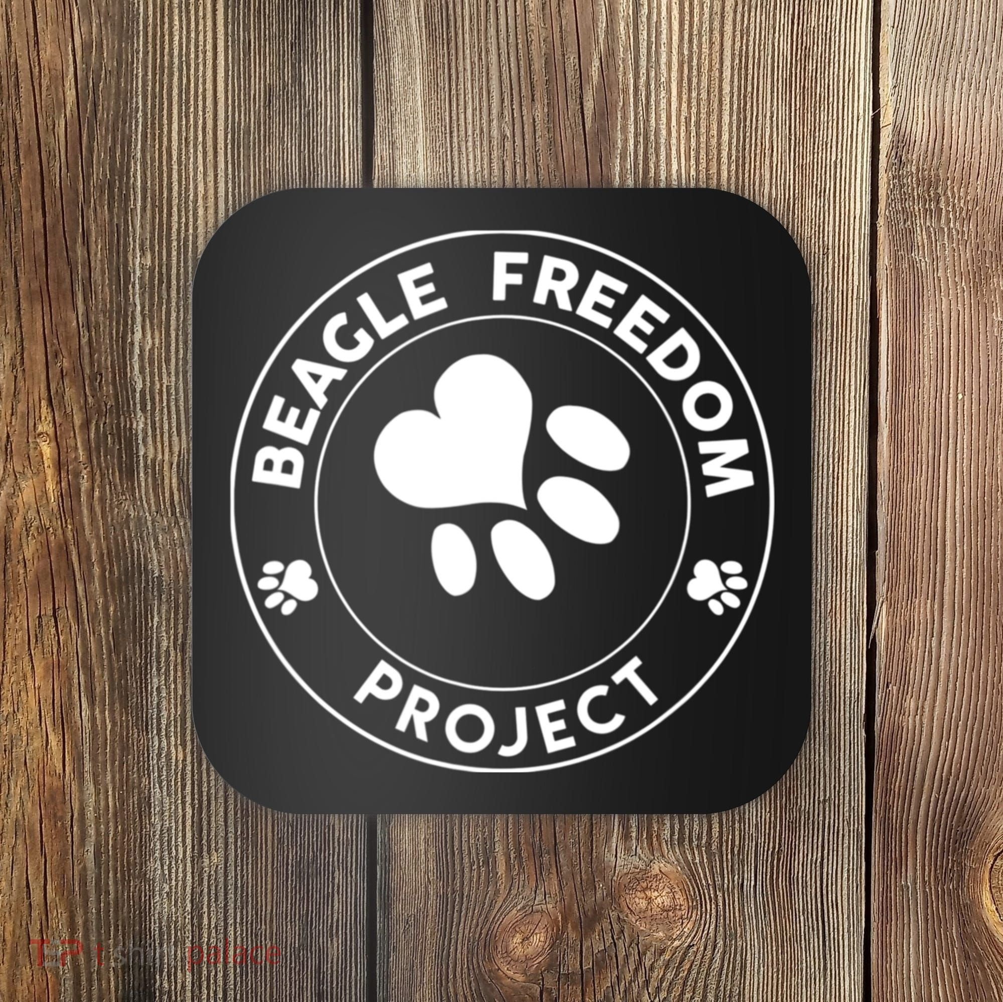 Beagle Freedom Project Rescue Dogs Free The Beagles Coaster