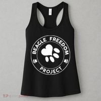 Beagle Freedom Project Rescue Dogs Free The Beagles Women's Tank Top thumb 3