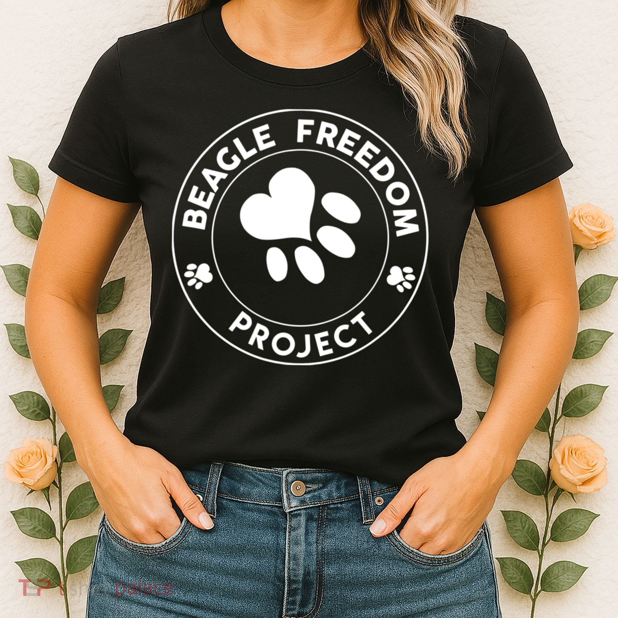 Beagle Freedom Project Rescue Dogs Free The Beagles Women's T-Shirt