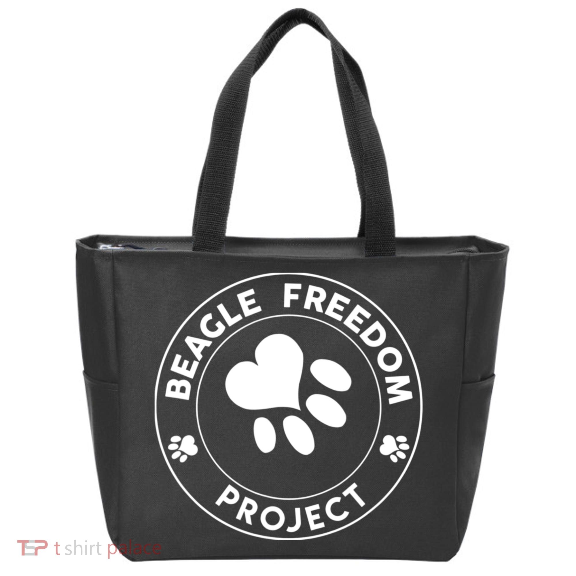 Beagle Freedom Project Rescue Dogs Free The Beagles Tote Bag