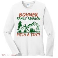 Bohner Family Reunion Pitch A Tent Women's Long Sleeve Shirt thumb 0
