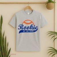 Baseball Funny Retro Rookie Of The Year T-Shirt thumb 2