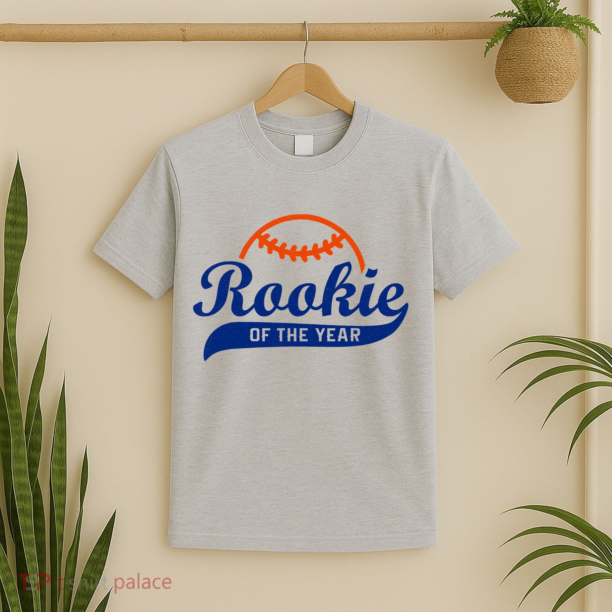 Baseball Funny Retro Rookie Of The Year T-Shirt