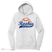 Baseball Funny Retro Rookie Of The Year Women's Hoodie thumb 0