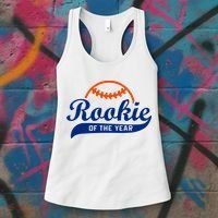 Baseball Funny Retro Rookie Of The Year Women's Tank Top thumb 3