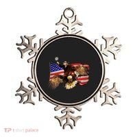 Ben Franklin Riding Eagle Funny July 4th American Flag Ornament thumb 0