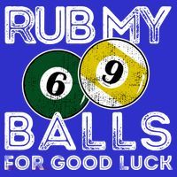 Billiards Funny Rub My Balls For Good Luck Gift Mousepad thumb 1