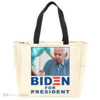Biden For Resident Funny Biden Nursing Tote Bag thumb 0