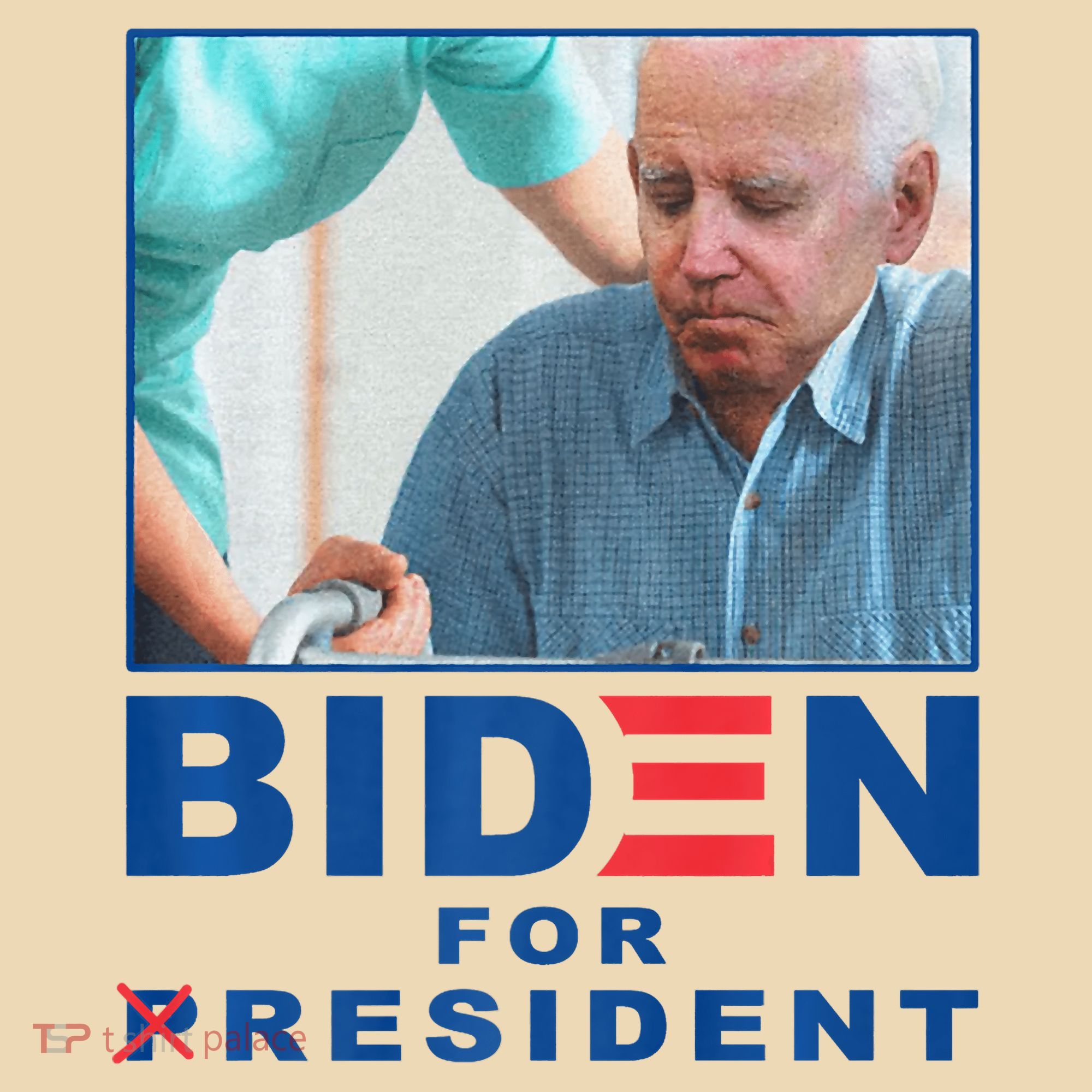 Biden For Resident Funny Biden Nursing Tote Bag