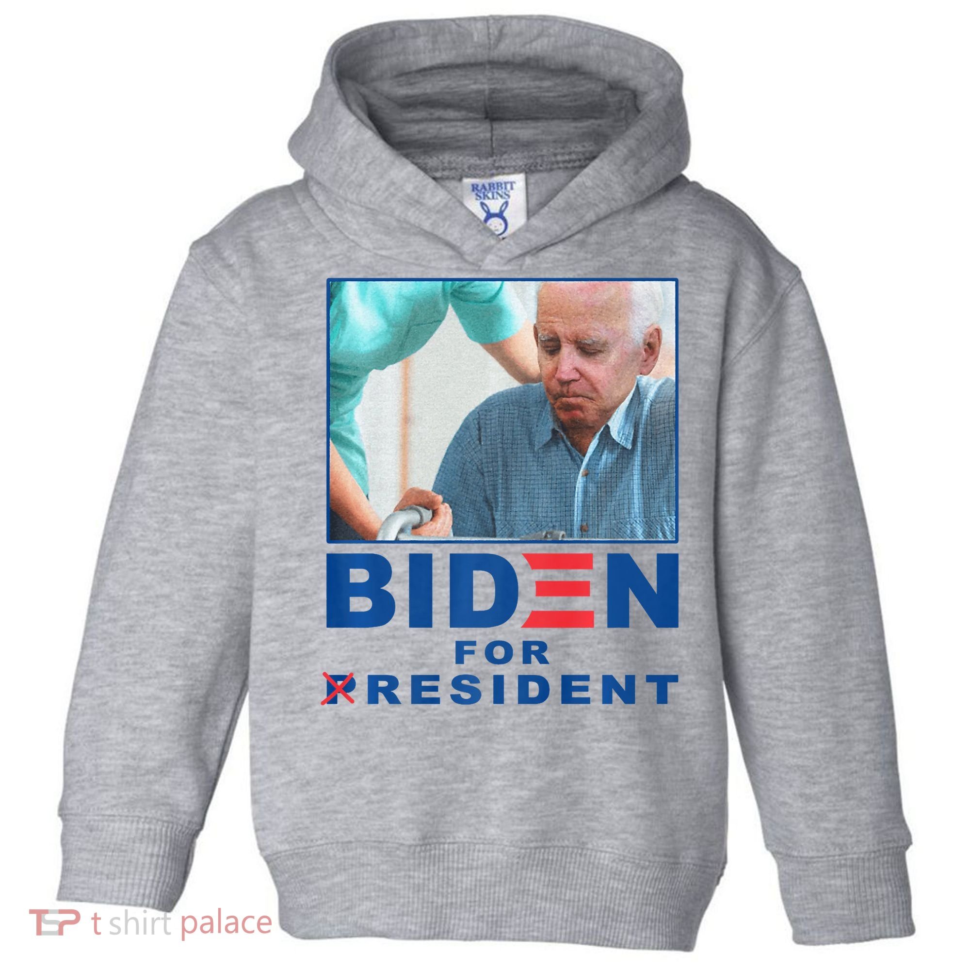 Biden For Resident Funny Biden Nursing Toddler Hoodie