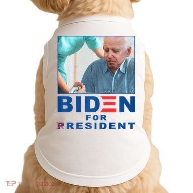 Biden For Resident Funny Biden Nursing Doggie Tank