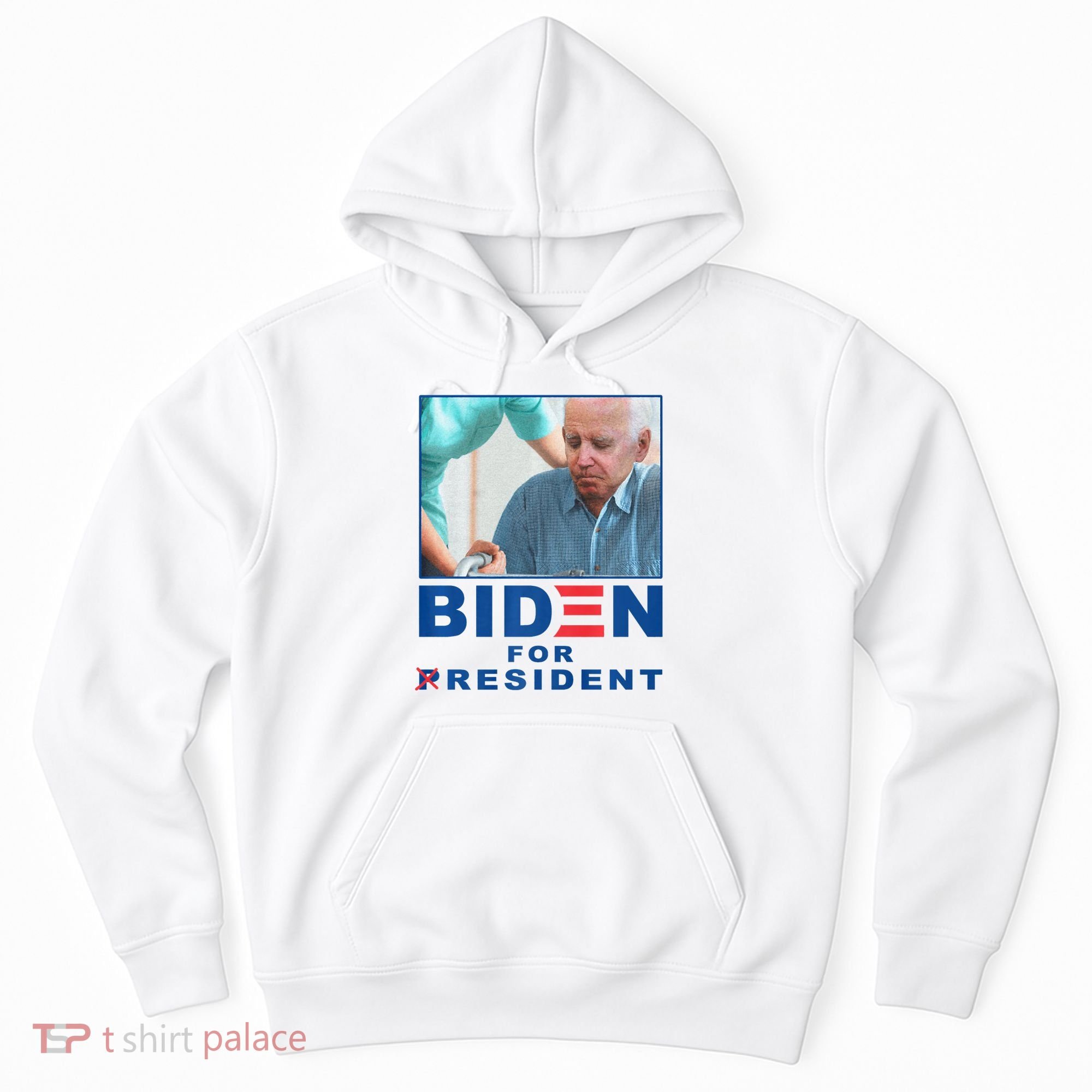 Biden For Resident Funny Biden Nursing Hoodie