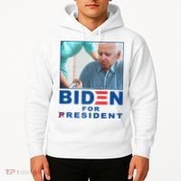 Biden For Resident Funny Biden Nursing Hoodie thumb 2