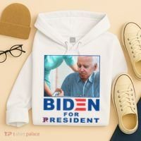 Biden For Resident Funny Biden Nursing Hoodie thumb 4