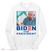 Biden For Resident Funny Biden Nursing Long Sleeve Shirt thumb 0