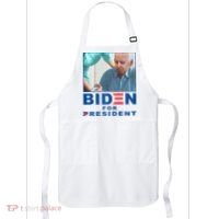 Biden For Resident Funny Biden Nursing Apron thumb 0