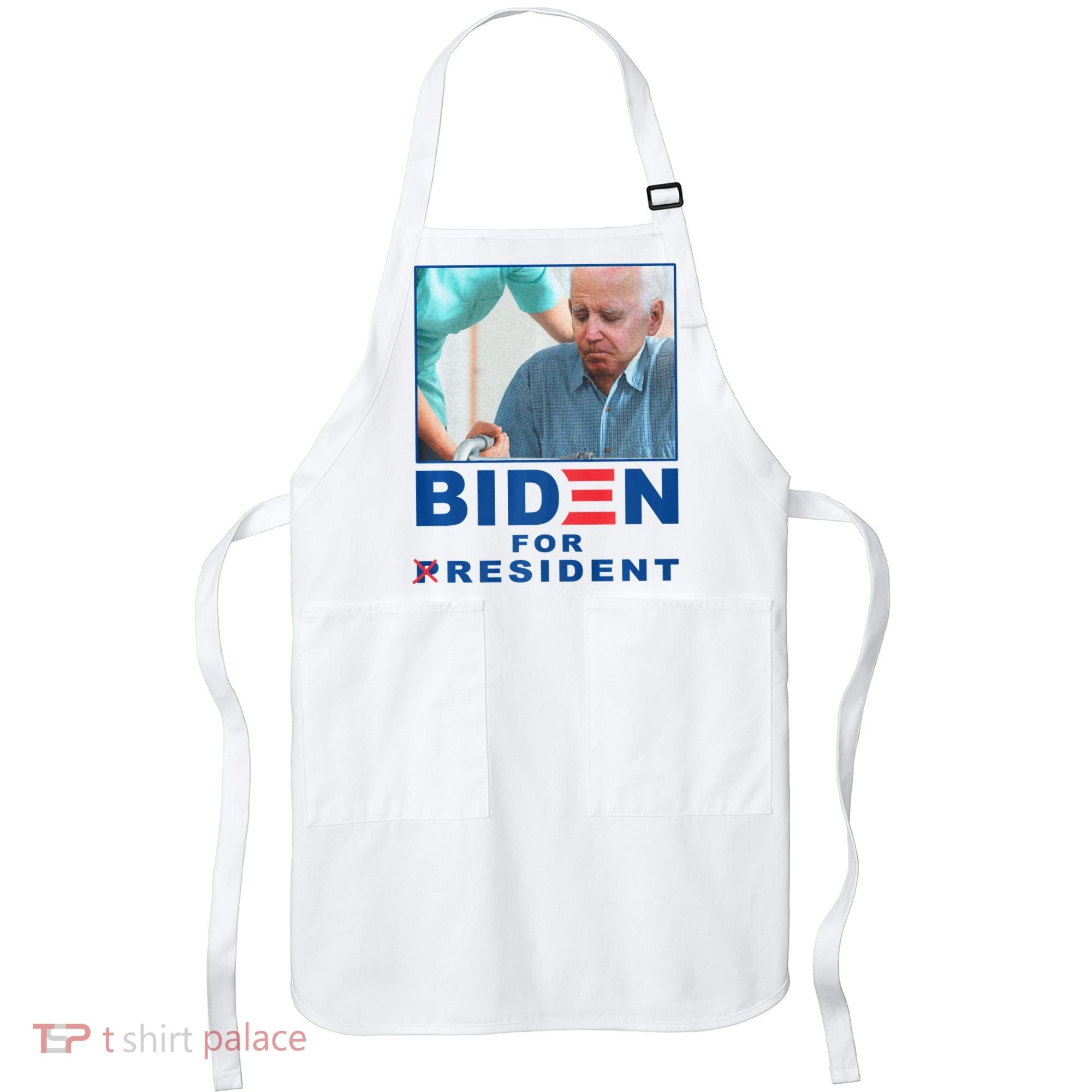Biden For Resident Funny Biden Nursing Apron
