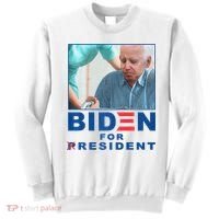Biden For Resident Funny Biden Nursing Sweatshirt thumb 0