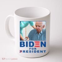 Biden For Resident Funny Biden Nursing Coffee Mug thumb 0