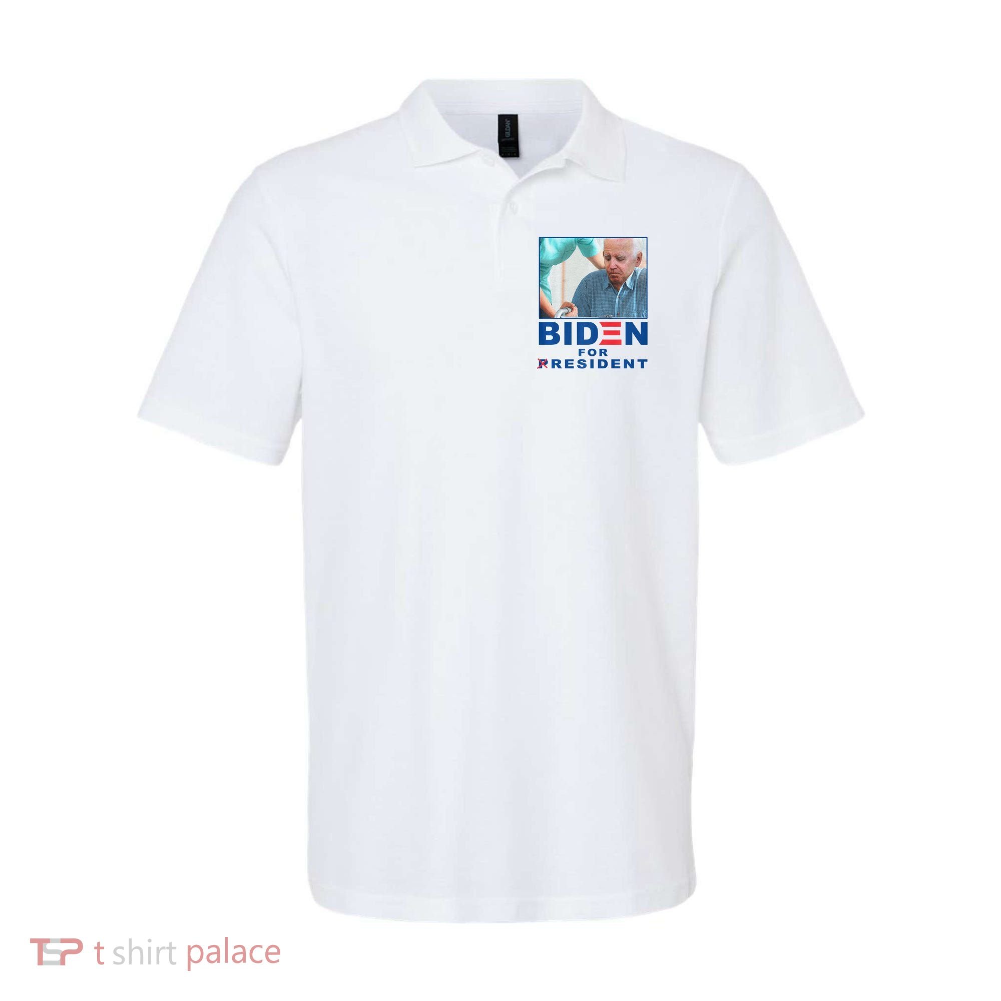 Biden For Resident Funny Biden Nursing Polo