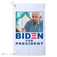 Biden For Resident Funny Biden Nursing Golf Towel thumb 0