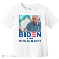 Biden For Resident Funny Biden Nursing Toddler T-Shirt thumb 0