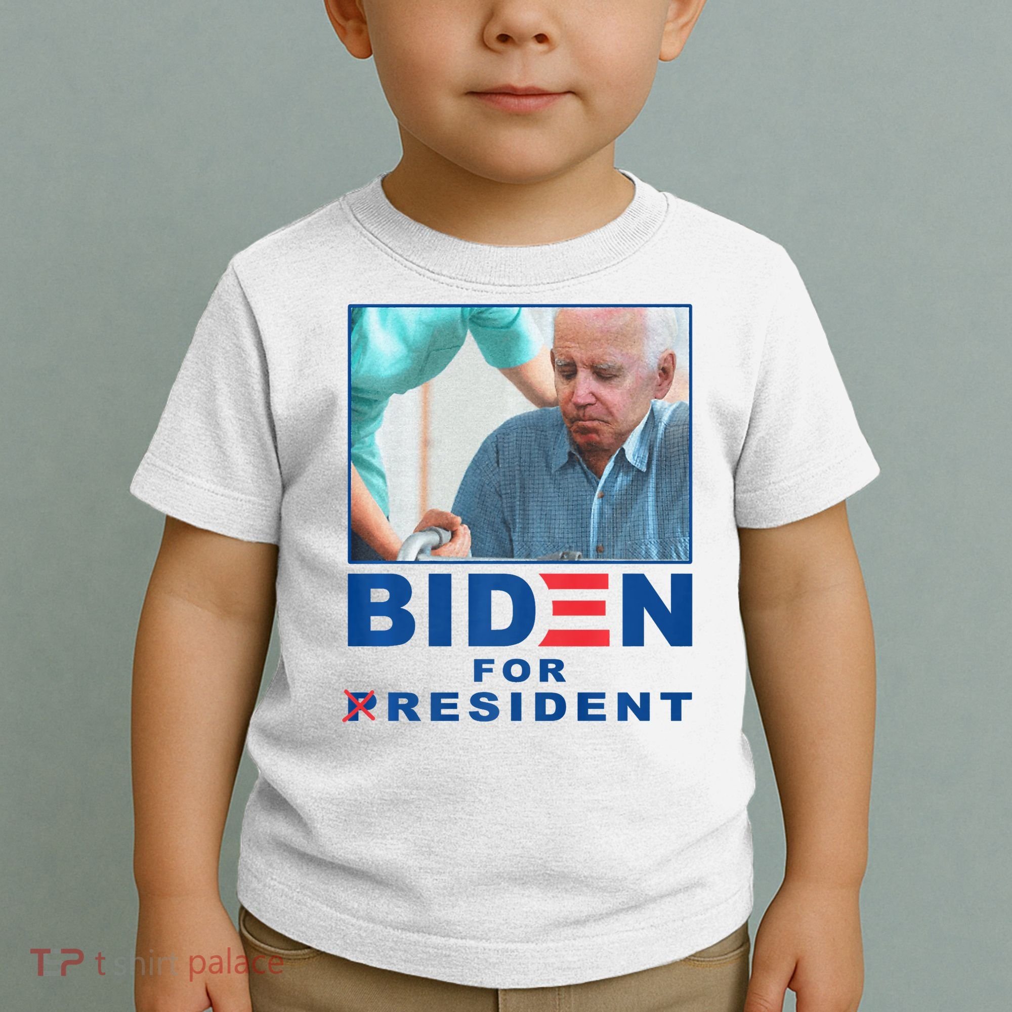 Biden For Resident Funny Biden Nursing Toddler T-Shirt