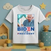 Biden For Resident Funny Biden Nursing Toddler T-Shirt thumb 3