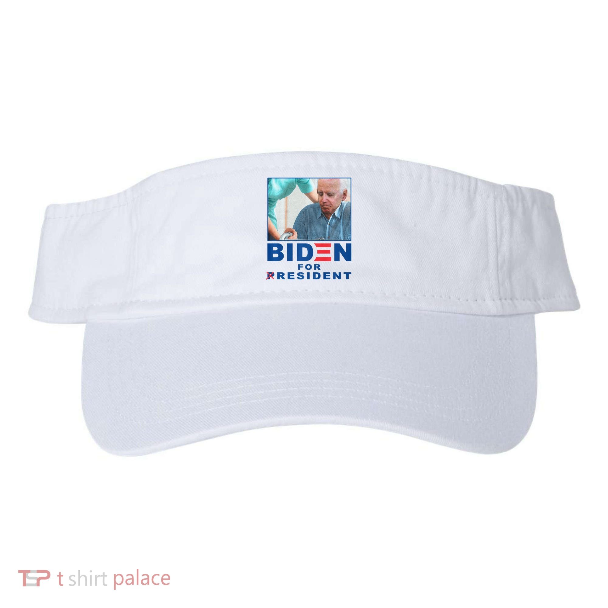 Biden For Resident Funny Biden Nursing Visor