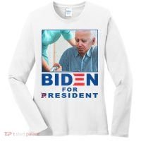 Biden For Resident Funny Biden Nursing Women's Long Sleeve Shirt thumb 0